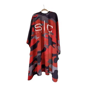 StyleCraft grey camo cutting cape